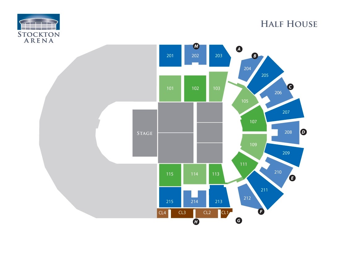 Sleep Train Arena Seating Chart Concert