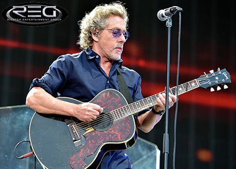 Roger Daltrey with Band Members Of The WHO