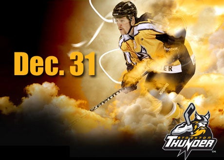 Stockton Thunder Painted Classic - New Year's Eve