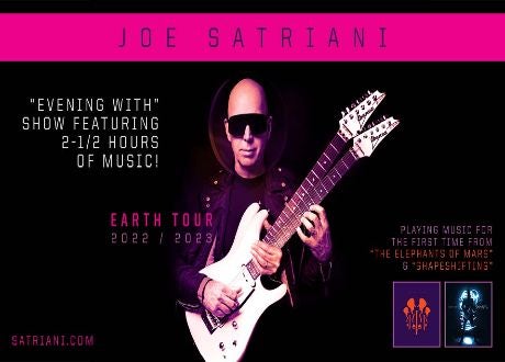 joe satriani earth tour playlist