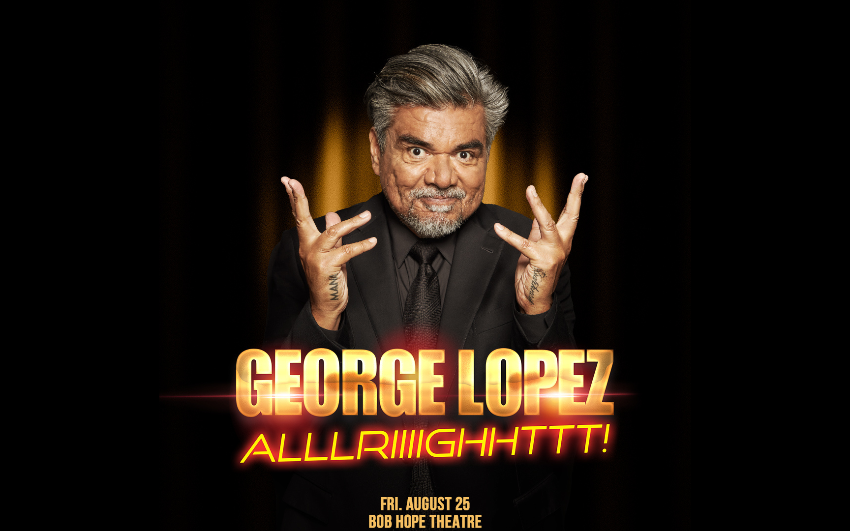 George Lopez: ALLLRIIIIGHHTTT!