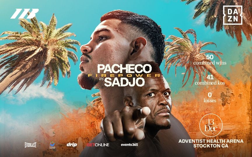 More Info for Matchroom Boxing: Pacheco vs Sadjo