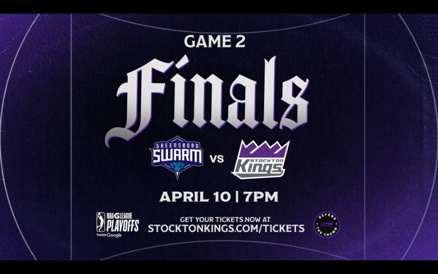 More Info for NBA G League Finals | Stockton Kings vs. Greensboro Swarm