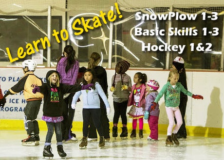 Learn to Skate! Snowplow Sam 1-3, Basic 1-3 & Hockey 1-2