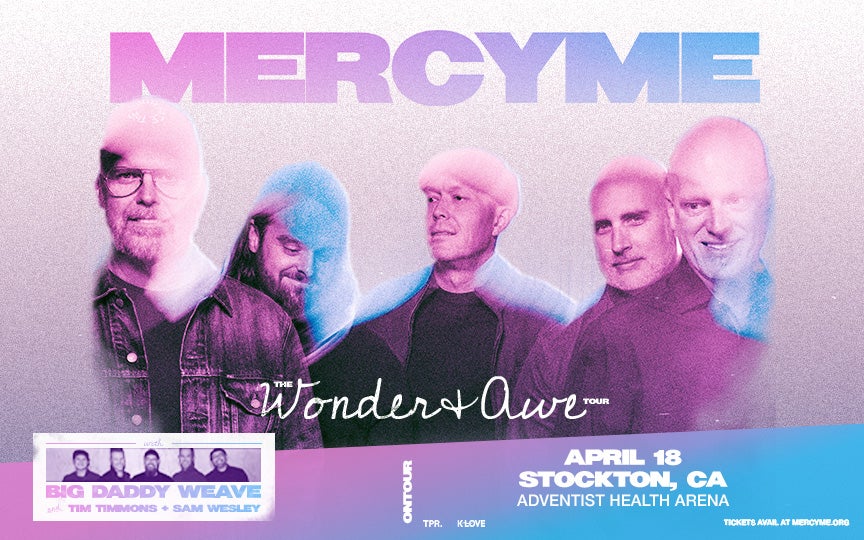 More Info for MercyMe - Wonder + Awe Tour
