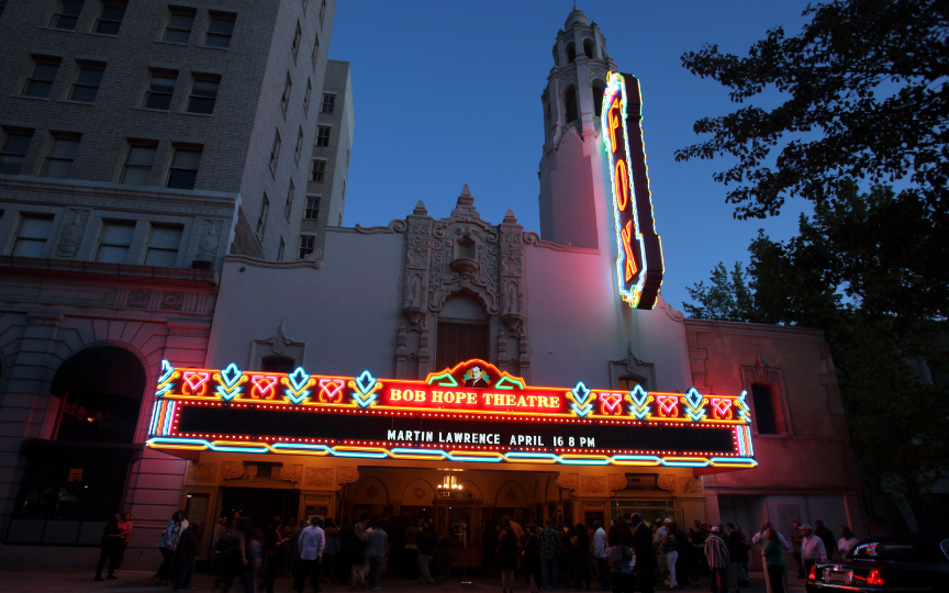 Bob Hope Theatre Stockton Live