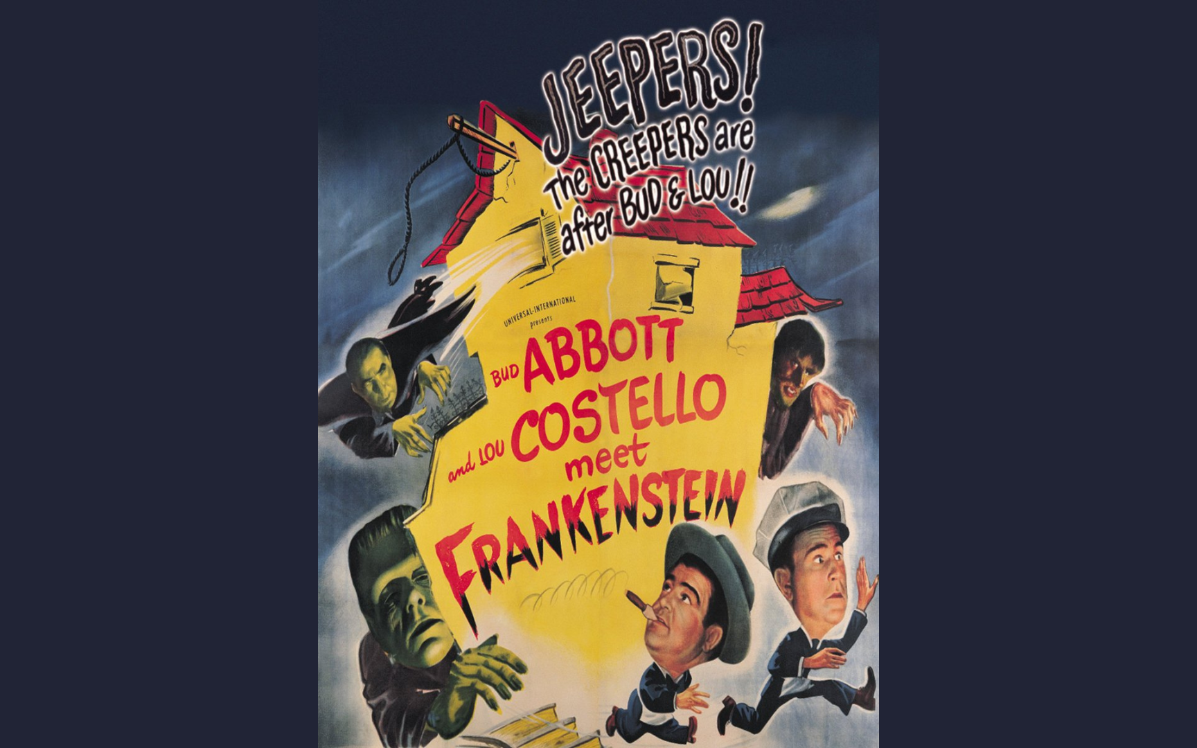 Friends of the Fox: Classic Movie Series | Abbott & Costello Meet Frankenstein 