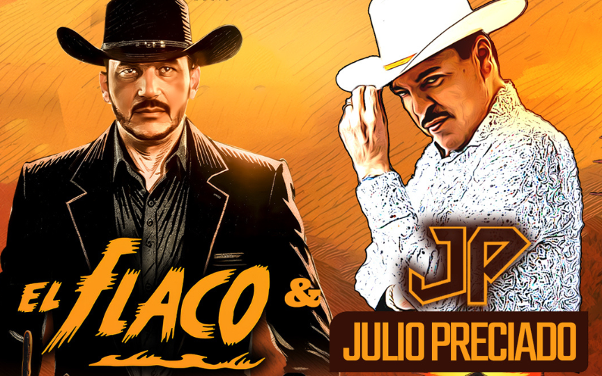 Luis Angel "El Flaco" y Julio Preciado