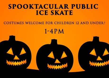 Spooktacular Public Ice Skate