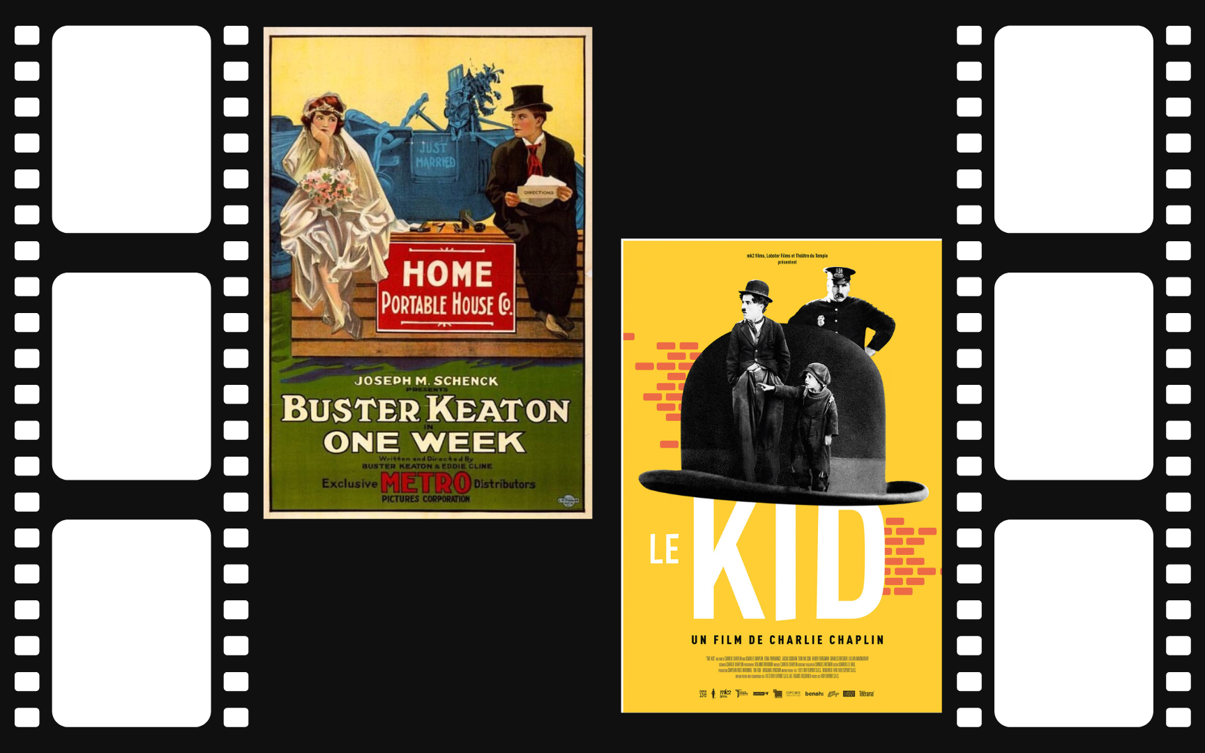 Friends of the Fox: Classic Movie Series | Silent Movie Double Feature - One Week (1920) & The Kid (1921)